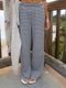 Ok Cutie Striped Pant // Sky